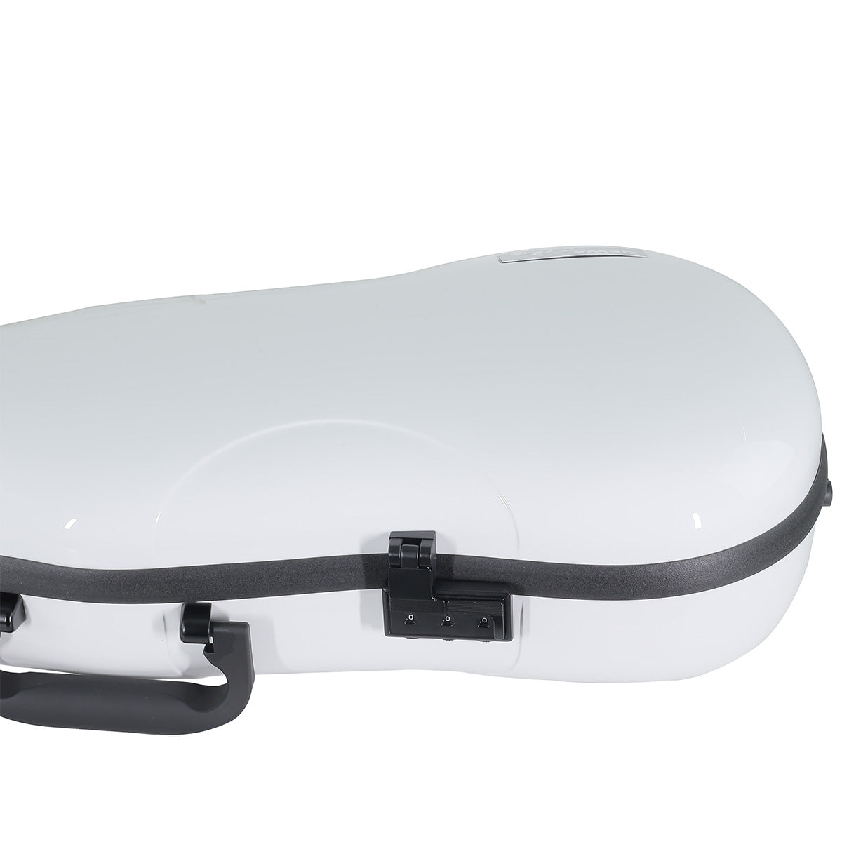 GEWA Air 1.7 Shaped Violin Case with Subway Handle White Gloss 4/4