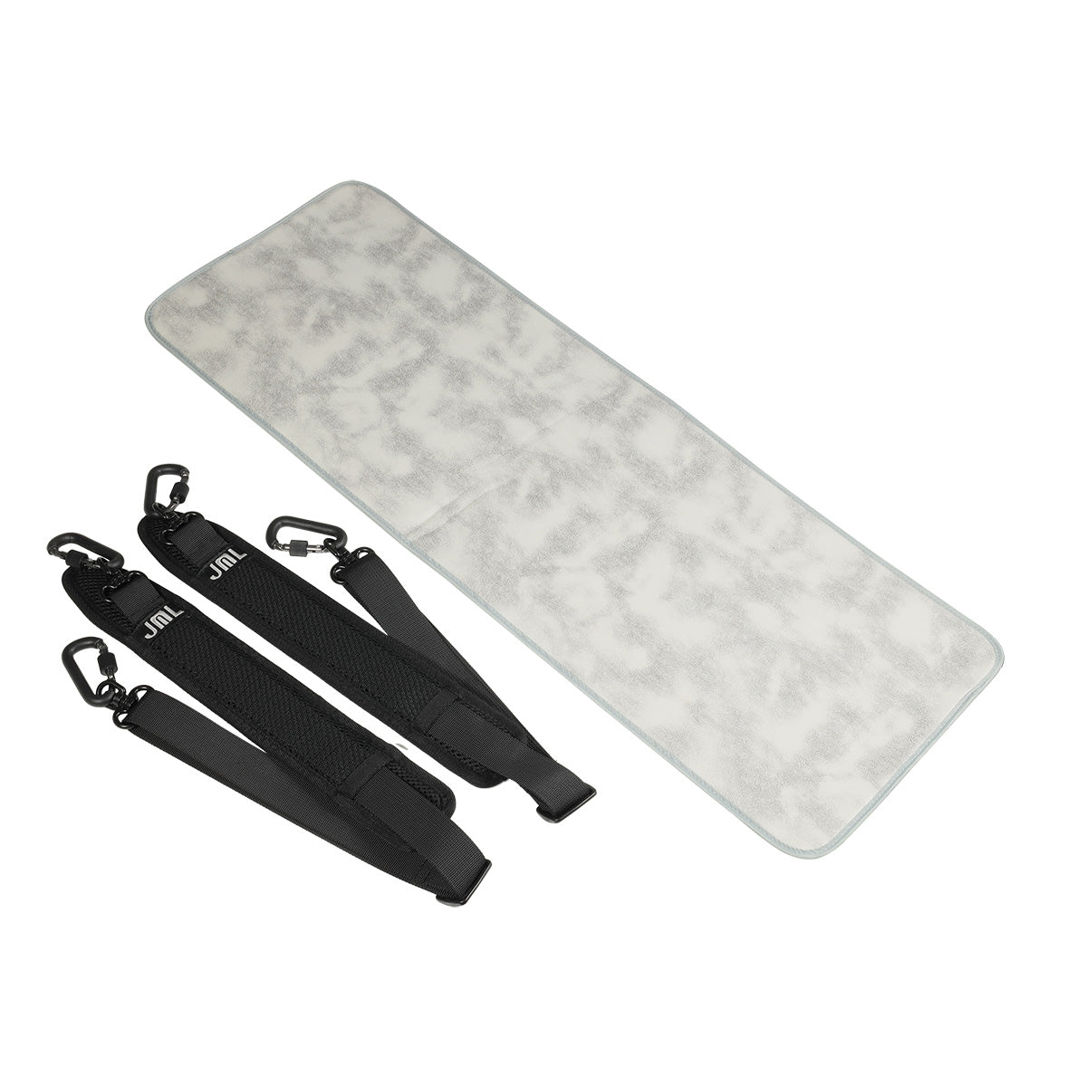 JML Carbon Fibre Adjustable 2.3 Oblong Viola Case Flora Orange 15-16.5"