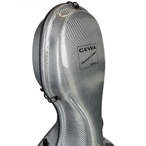 GEWA Titanium Carbon 3.3 Cello Case Silver/Burgundy