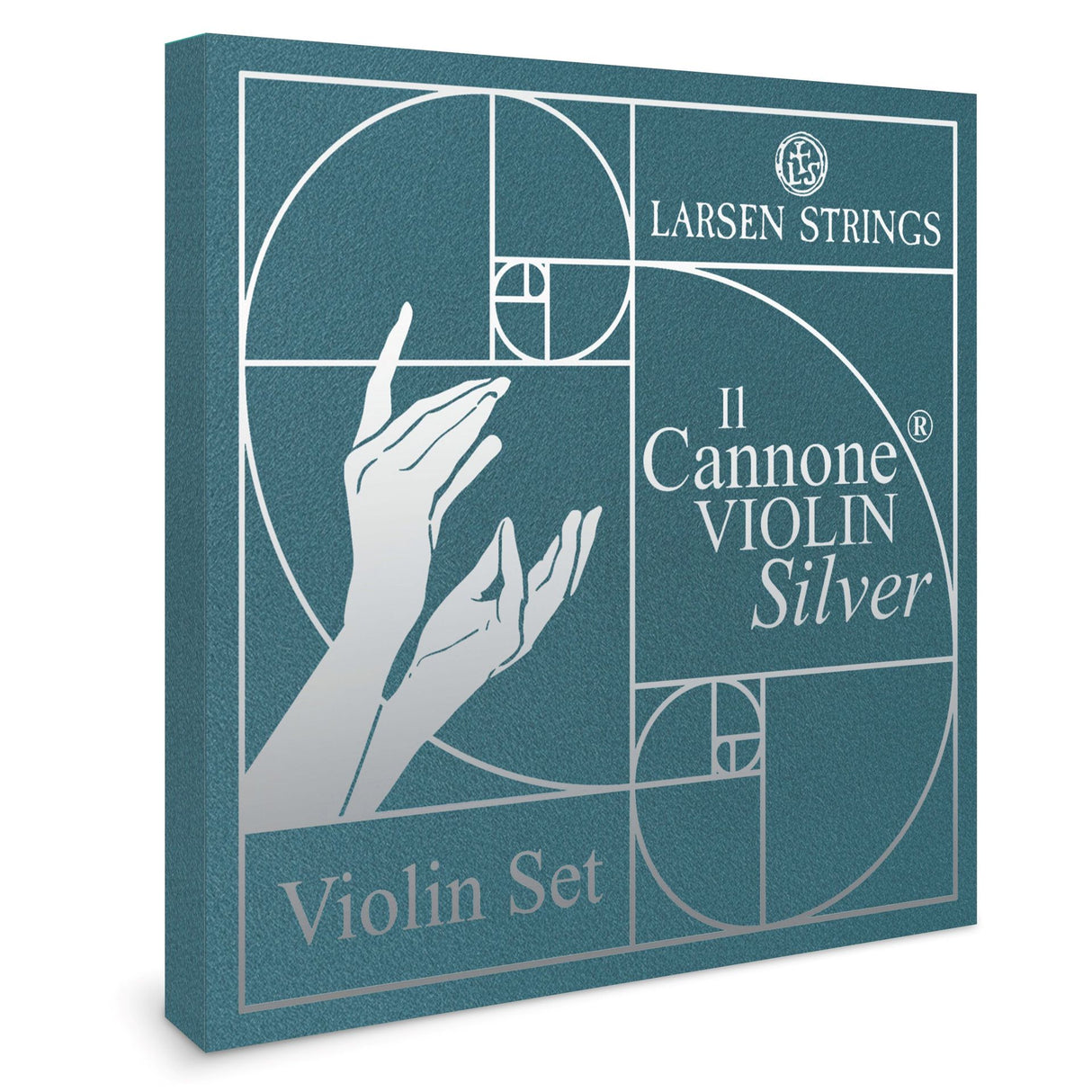 Larsen Il Cannnone Silver Violin String Set 4/4