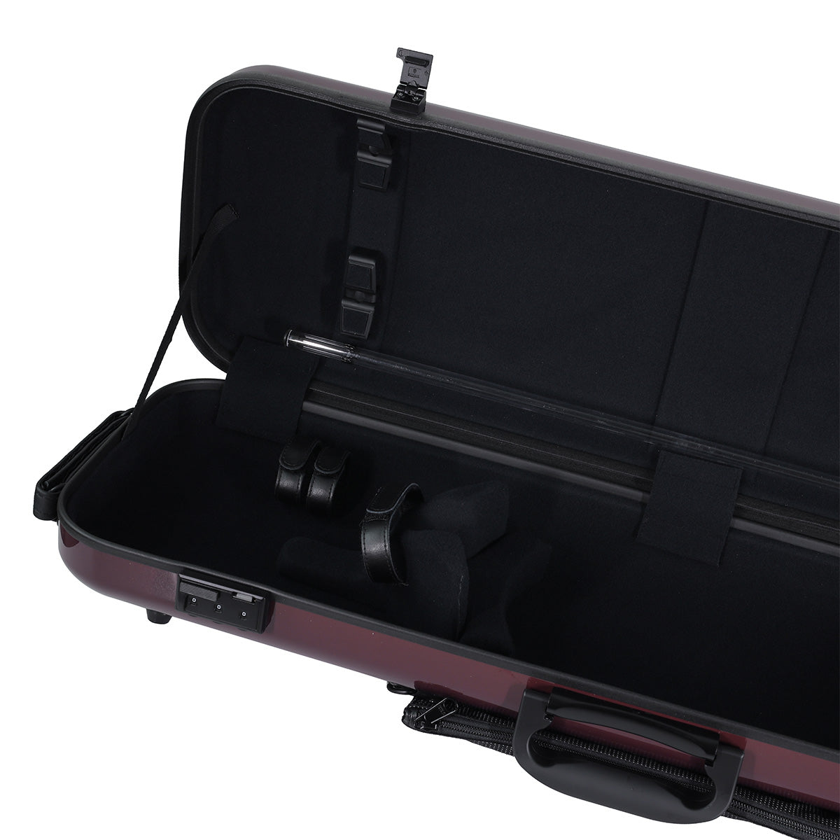 GEWA Air 2.1 Oblong Violin Case with Subway Handle Purple Gloss 4/4