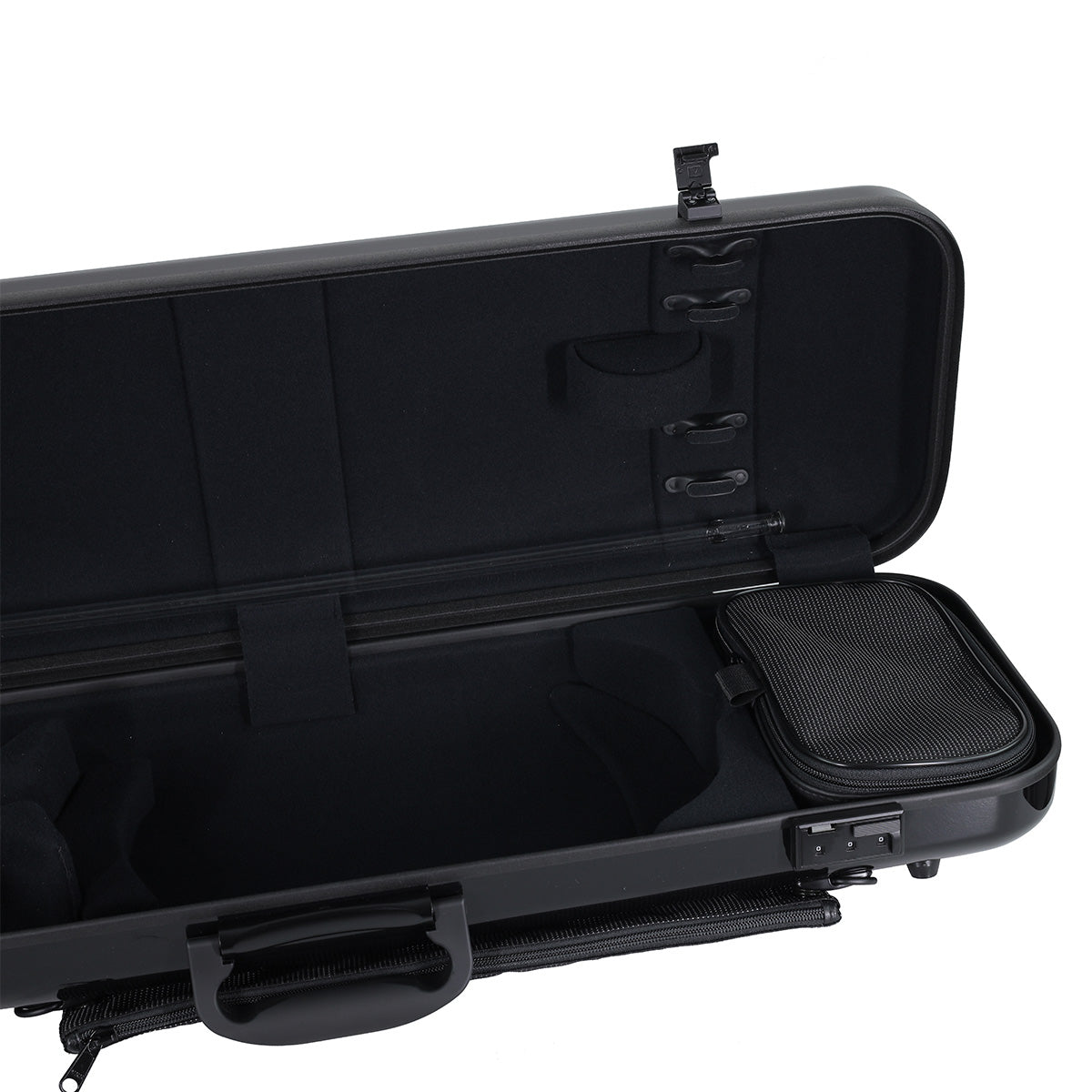 GEWA Air 2.1 Oblong Violin Case with Subway Handle Black Gloss 4/4