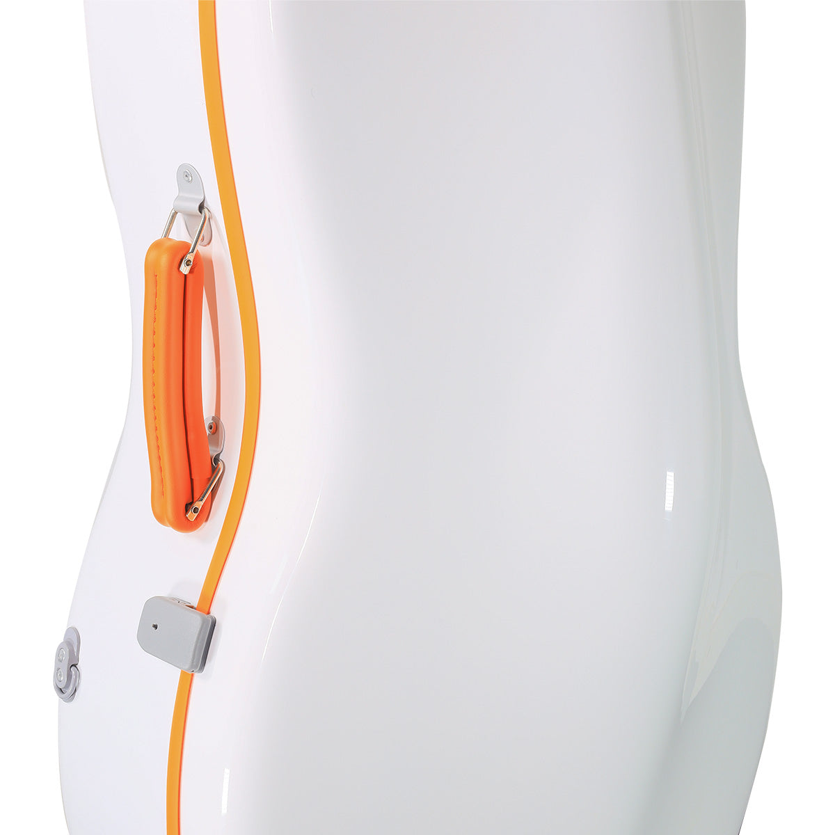 JML CL-6 Carbon Luxe 2.9 Cello Case White 4/4