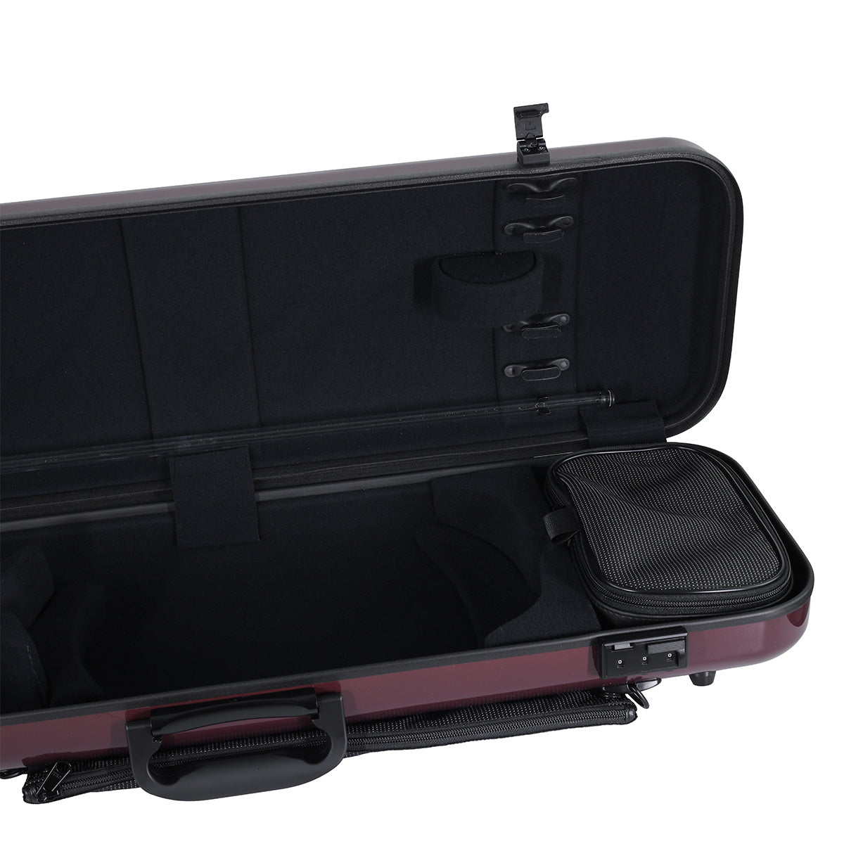 GEWA Air 2.1 Oblong Violin Case with Subway Handle Purple Gloss 4/4