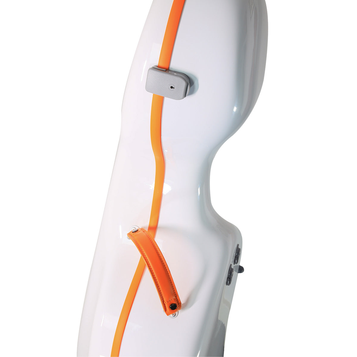 JML CL-6 Carbon Luxe 2.9 Cello Case White 4/4