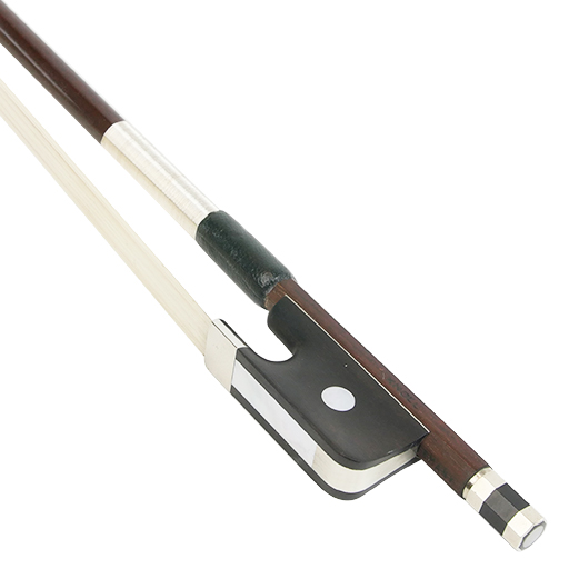 Knoll Brazilwood Viola Bow with Silver Lapping 14-16.5"