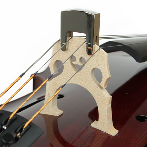 Cello Mute - Kreisler 2 Prong Metal Practice Mute