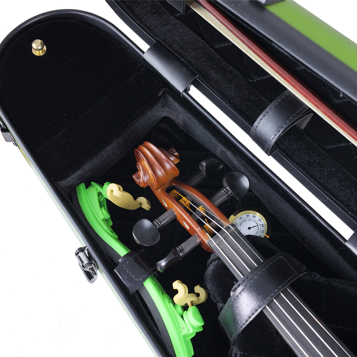 ART Shaped Violin Case 4/4-3/4 Avocado Green