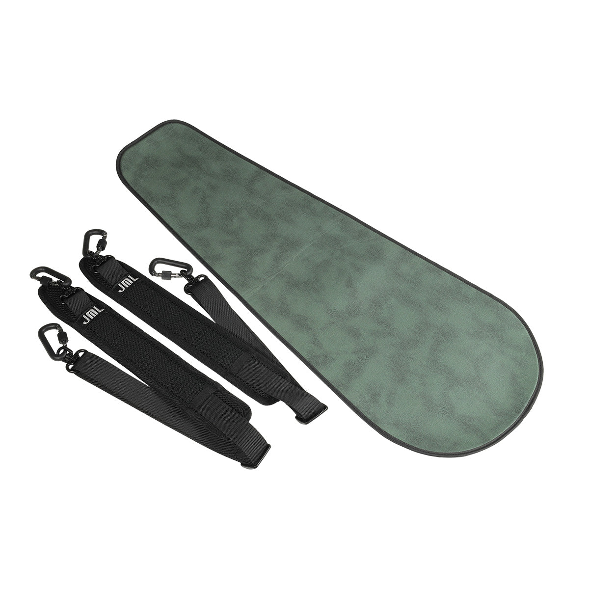 JML Carbon Fibre Adjustable 1.7 Arrow Viola Case Garden Green 15-16.5"