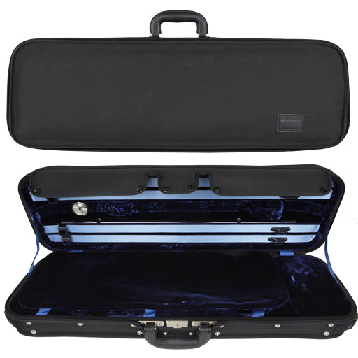 GEWA Liuteria Maestro Oblong Violin Case Black/Blue