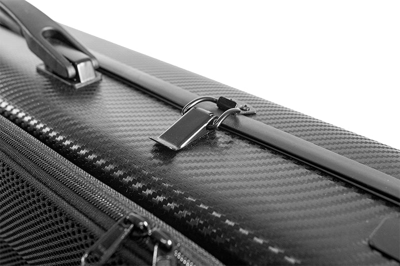 Viola Case - Kreisler PC Oblong Adjustable, Braided Black