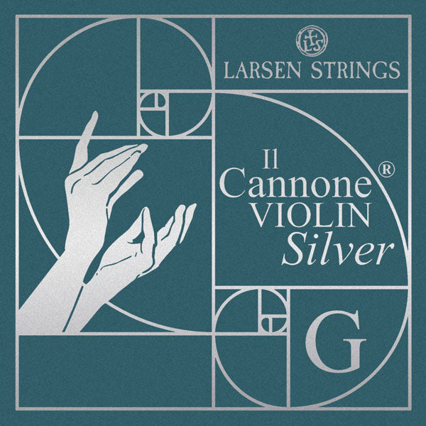 Larsen Il Cannone Silver Violin G String 4/4