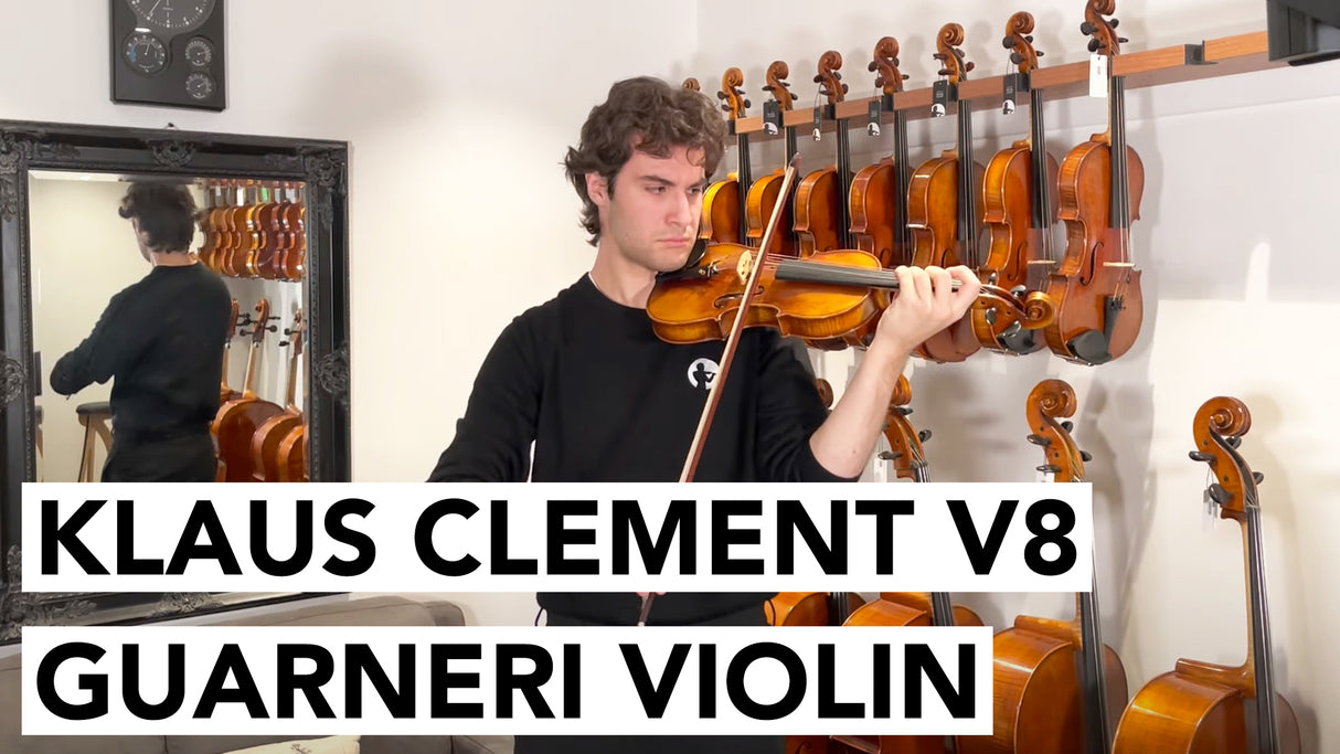 Klaus Clement Violin V8 Guarneri model Bubenreuth with Certificate