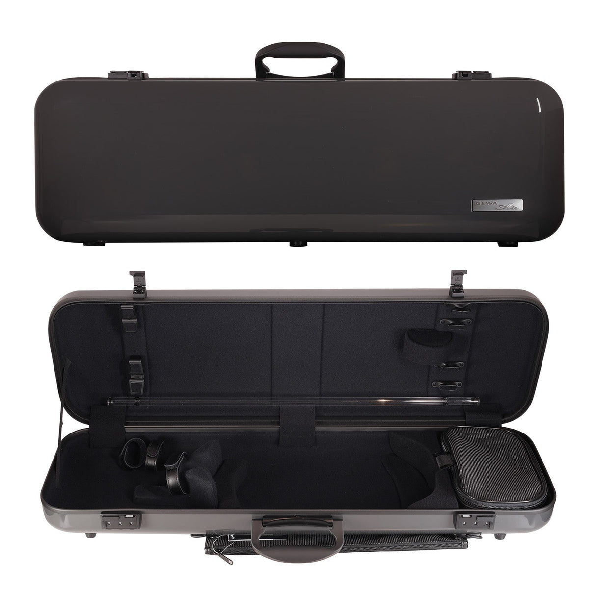 GEWA Air 2.1 Oblong Violin Case Grey Gloss