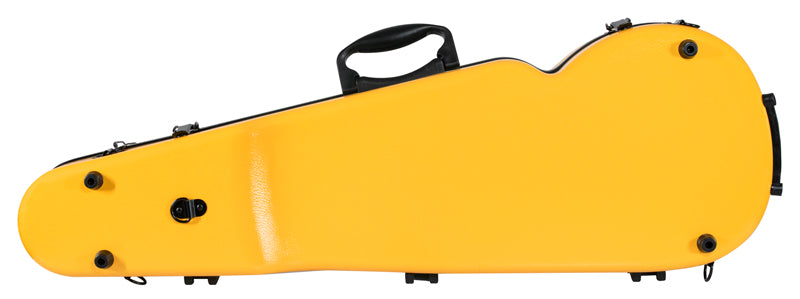 RAAN Shaped Violin Case Sunflower Yellow 1/2-1/4