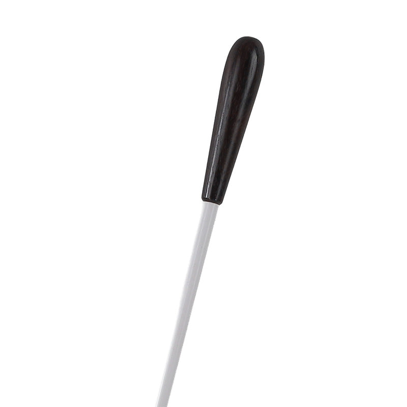 Takt White Conductors Baton with Small Rosewood Handle and Mother-of-Pearl Parisian Eye 13"
