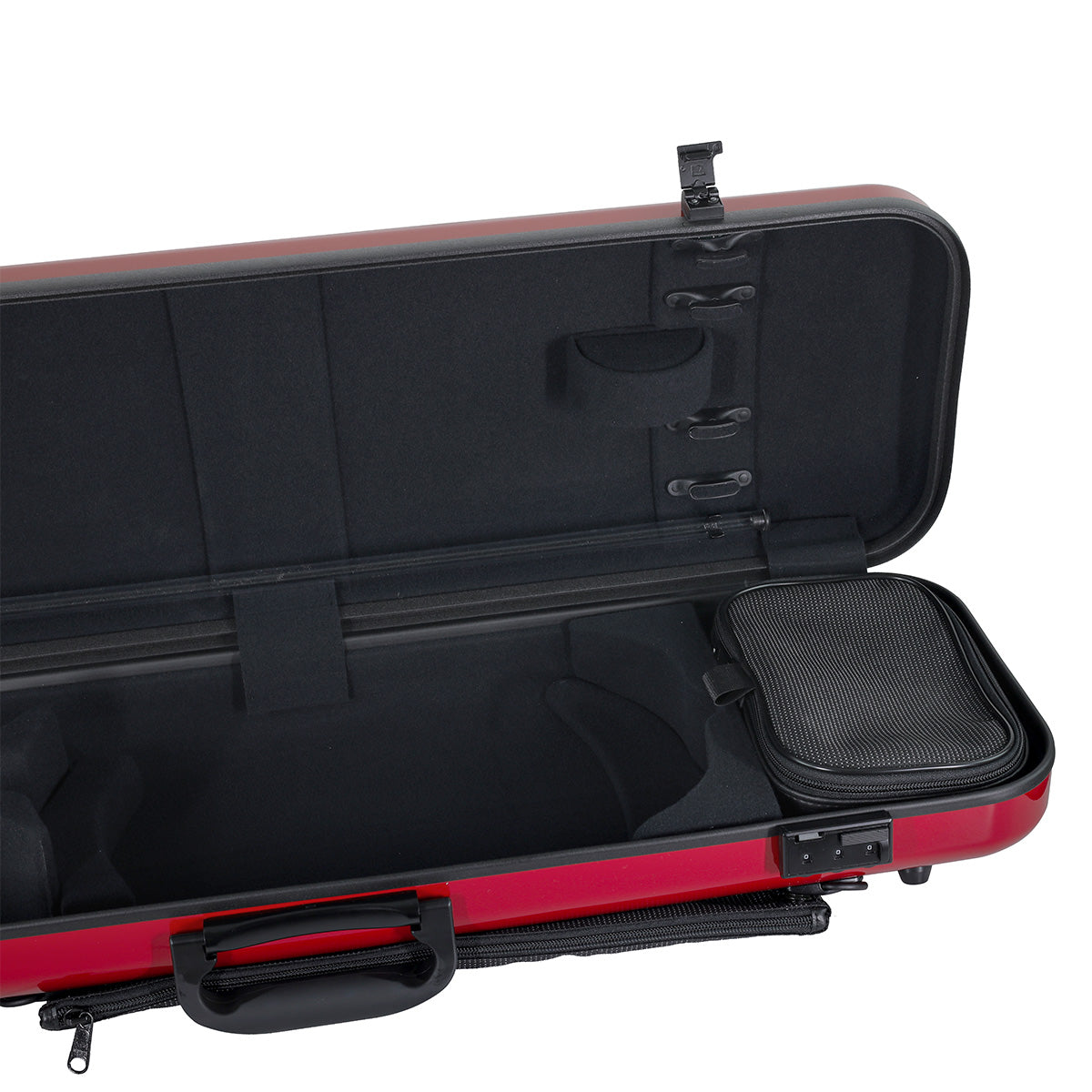 GEWA Air 2.1 Oblong Violin Case with Subway Handle Red Gloss 4/4