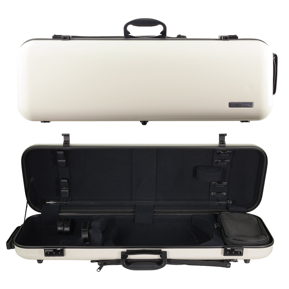 GEWA Air 2.1 Oblong Violin Case with Subway Handle Beige Gloss 4/4