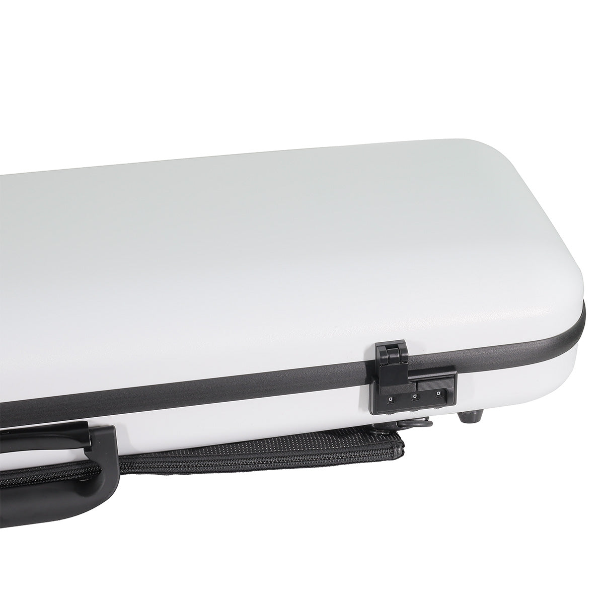GEWA Air 2.1 Oblong Violin Case with Subway Handle White Matte 4/4