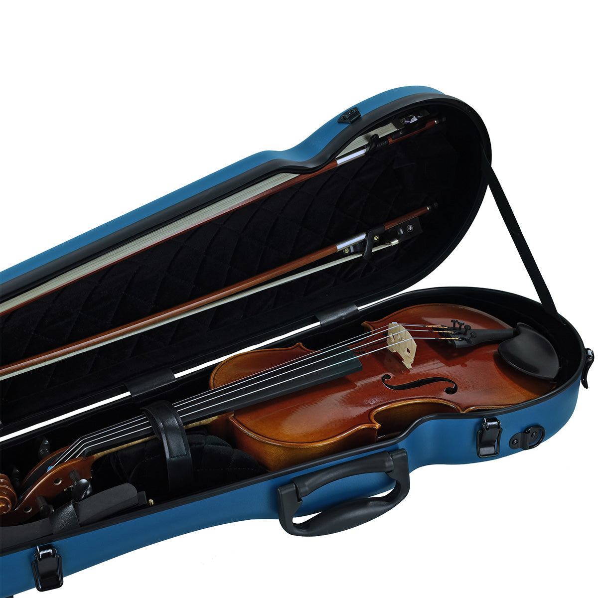 ART Shaped Violin Case 4/4-3/4 Ocean Blue Blue