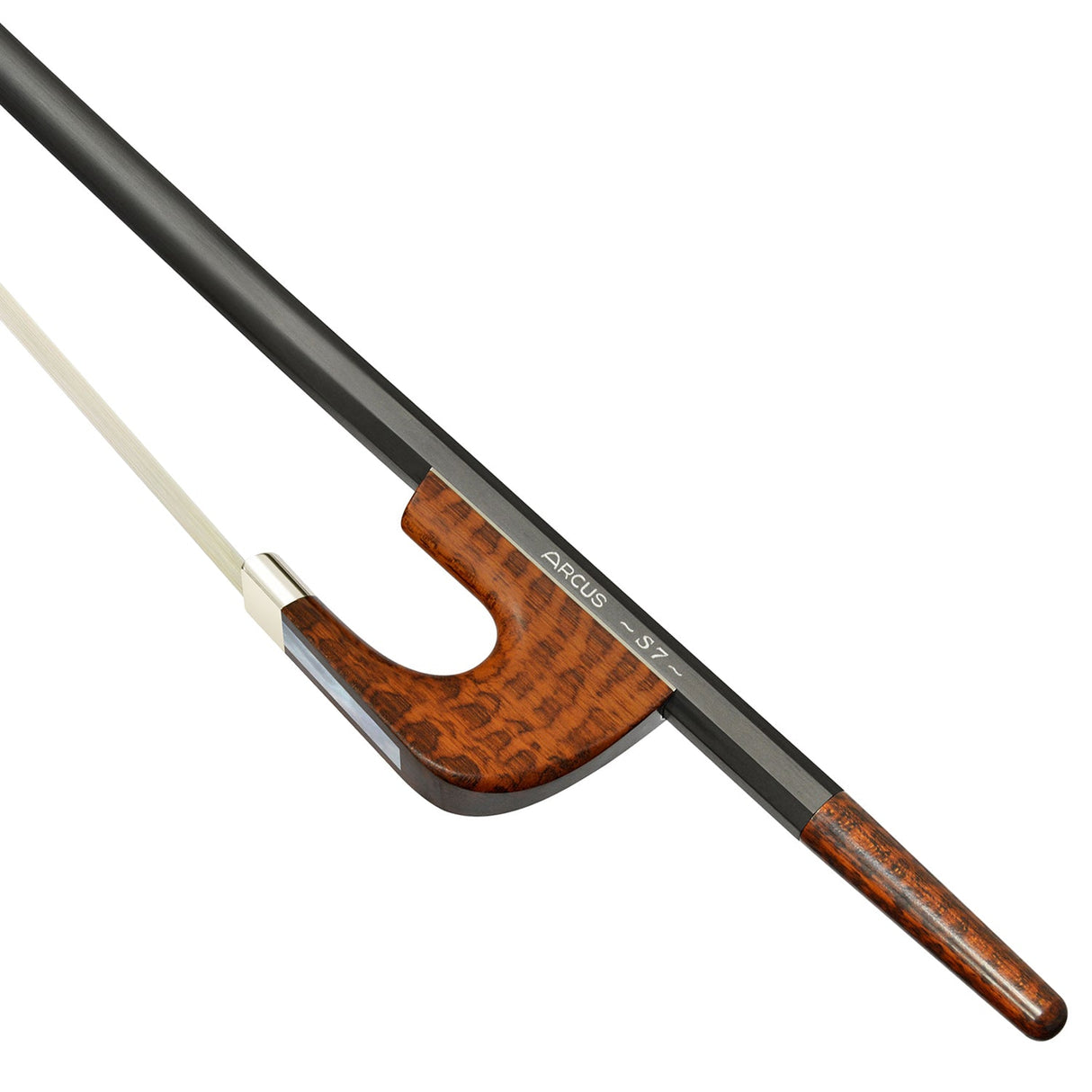Arcus S7 Silver 935 German Style Round Double Bass Bow