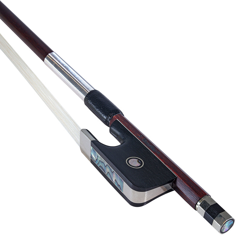J.Stauffer* Pernambuco Round Cello Bow with Parisian Eye