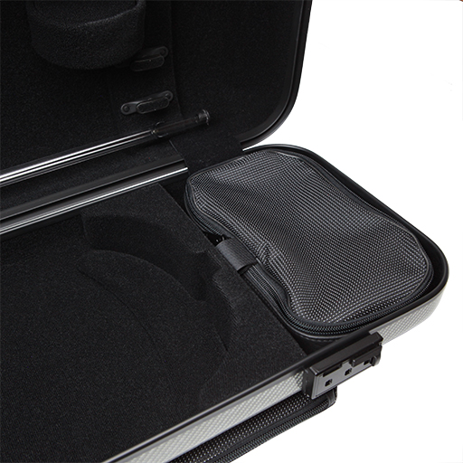 Violin Case - Gewa Idea 2.0, Silver Carbon, 4/4 - Special Order Only