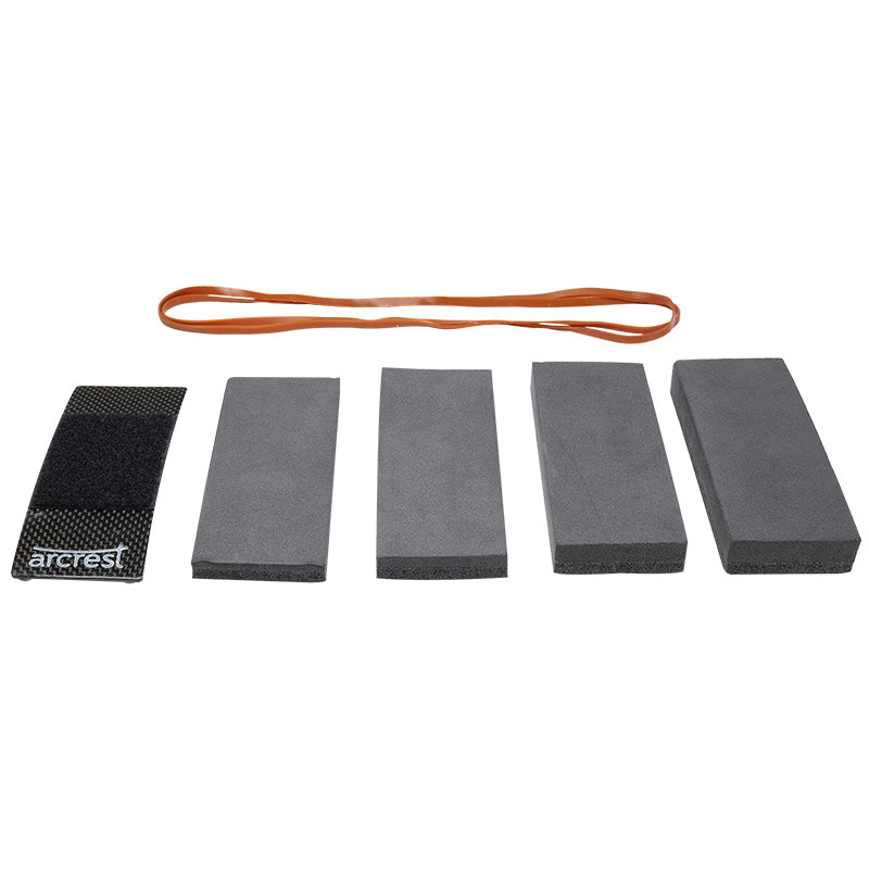 Viola Shoulder Rest/Pad - ArcRest Carbon Fibre, 15"+, Full Set