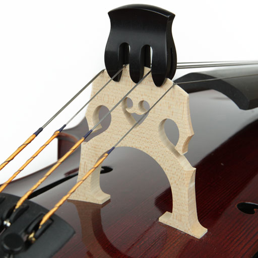 Cello Mute - Kreisler Wooden Carved Ebony