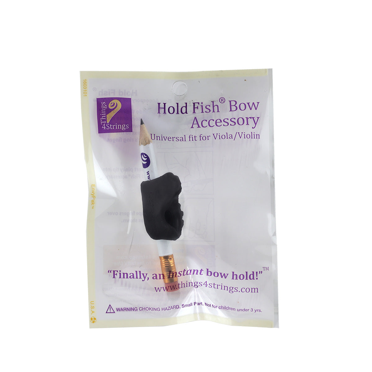 Things 4 Strings Bow Hold Fish Concert Black