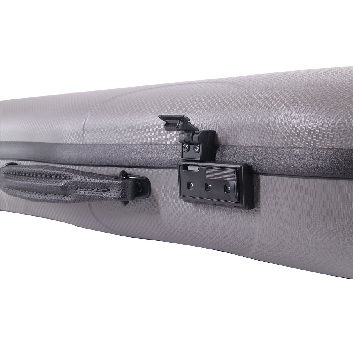 GEWA Luthier Shaped Violin Case Grey with Subway Handle