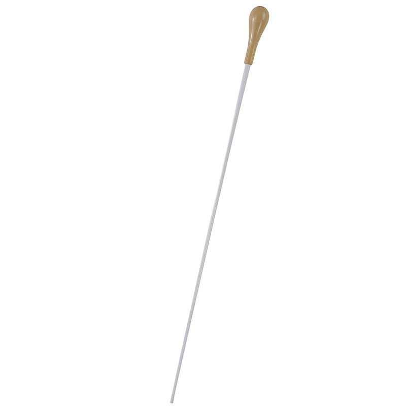 Takt White Conductors Baton with Boxwood Handle and Parisian Eye 15"
