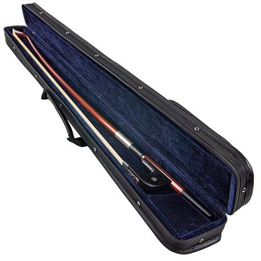 Double Bass Bow Case - Single German or French Standard with Zipper SSC