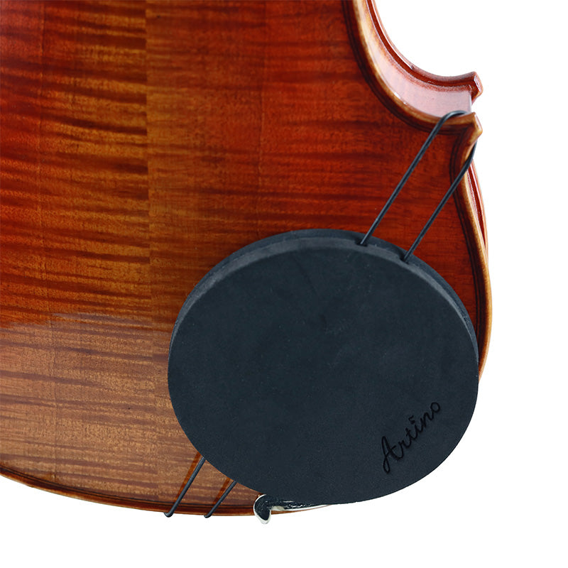 Artino Magic Pad Pro Violin Sponge Black Circle with Elastic