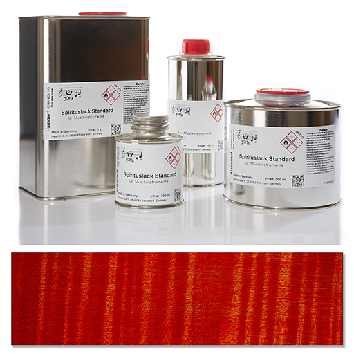 Hammerl Spirit Colour Varnish Standard, Red, 100ml