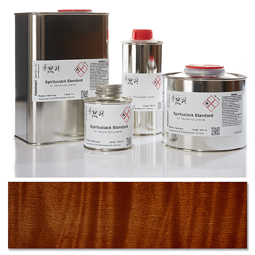 Hammerl Spirit Colour Varnish Standard, Red Brown, 1L