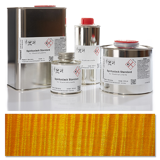 Hammerl Spirit Colour Varnish Standard, Yellow, 50ml