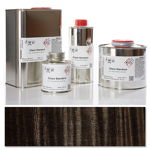 Hammerl Oil Colour Varnish Standard, Black, 500ml