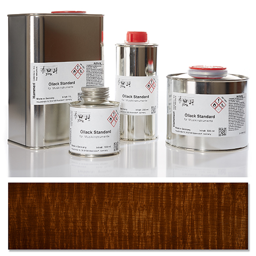 Hammerl Oil Colour Varnish Standard, Brown, 50ml