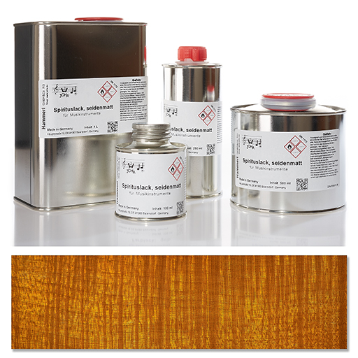 Hammerl Spirit Colour Varnish, Silky, 50ml, Amber