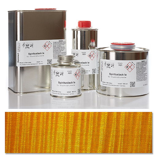 Hammerl Spirit Colour Varnish Ia, Yellow, 50ml