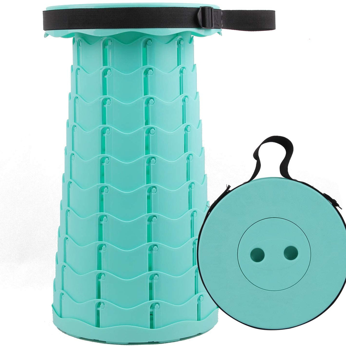 Cello Stool - Kreisler Round Plastic Adjustable 6.5-44.5cm, Aqua ...