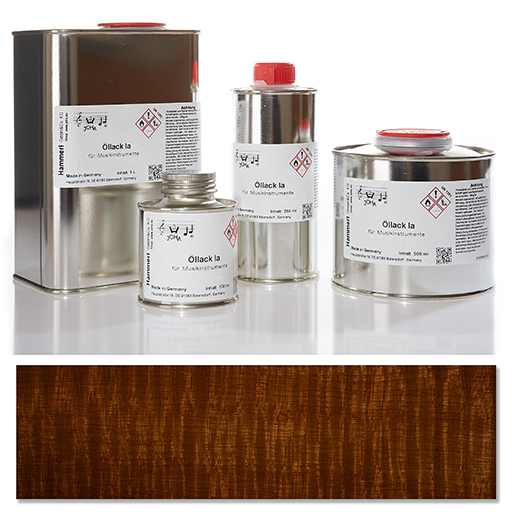 Hammerl Oil Colour Varnish Ia, Brown, 500ml