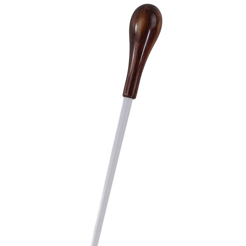 Takt White Conductors Baton with Pear Shaped Tintul Handle 15"