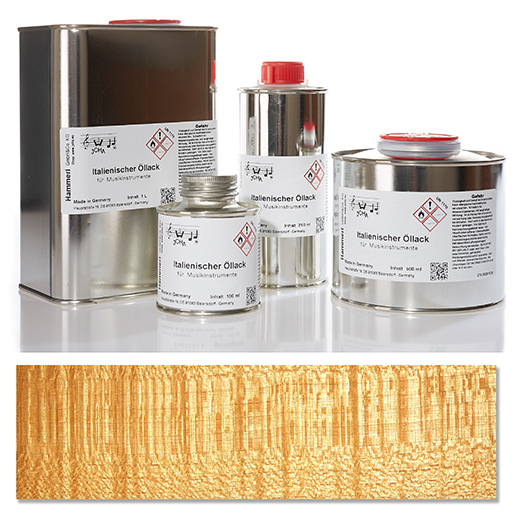 Hammerl Italian Oil Colour Varnish, Colourless, 100ml