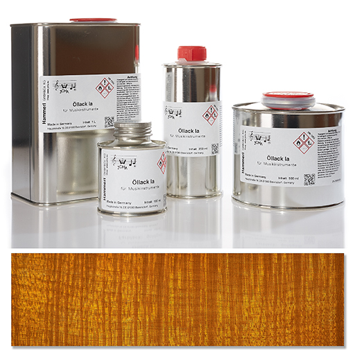 Hammerl Oil Colour Varnish Ia, Amber, 250ml