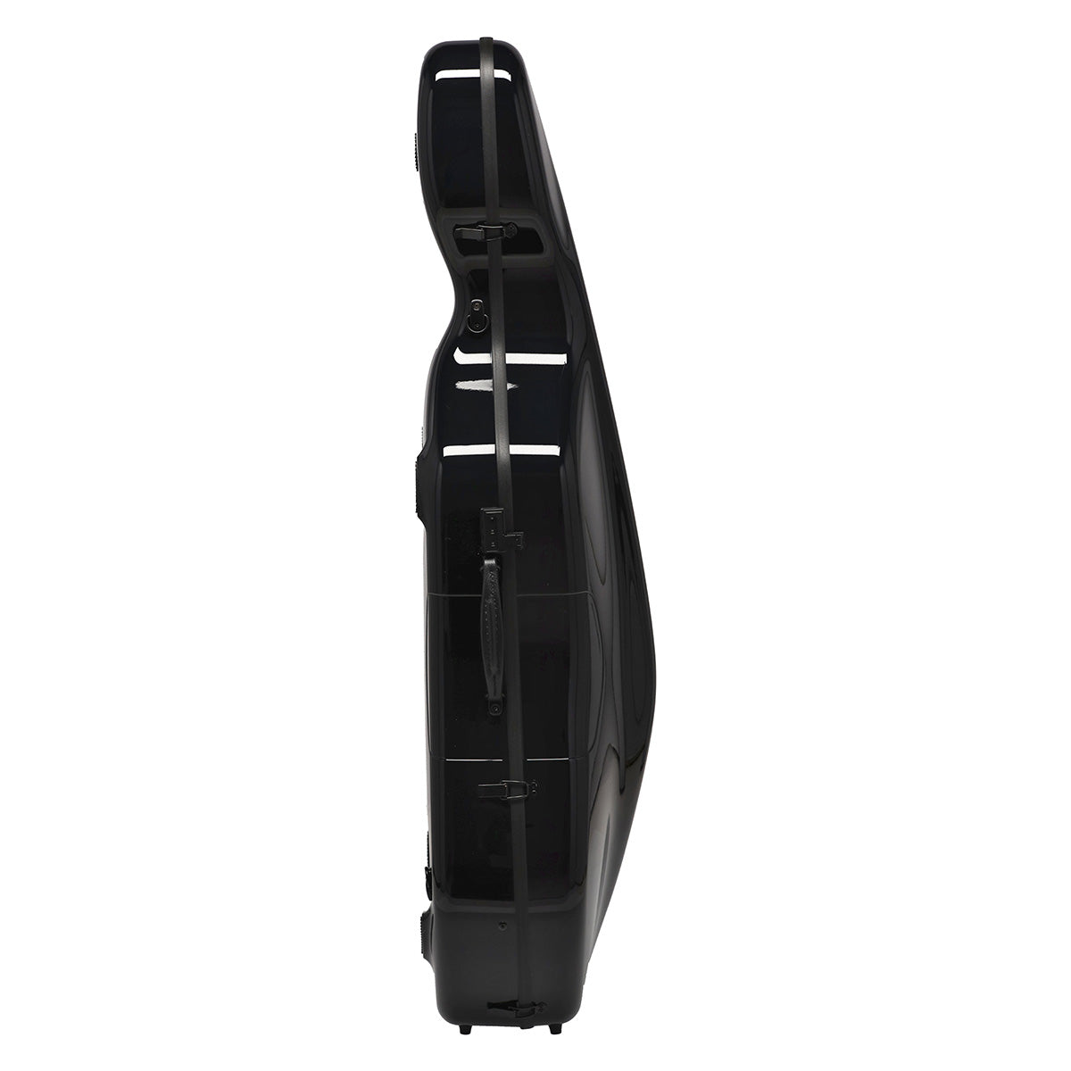 GEWA Air 3.9 Cello Case Black Gloss with Red Interior