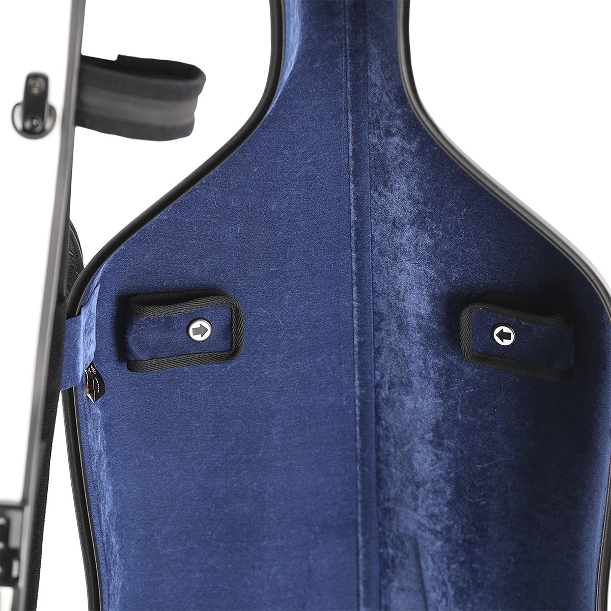 GEWA Air 3.9 Cello Case White Gloss with Blue Interior