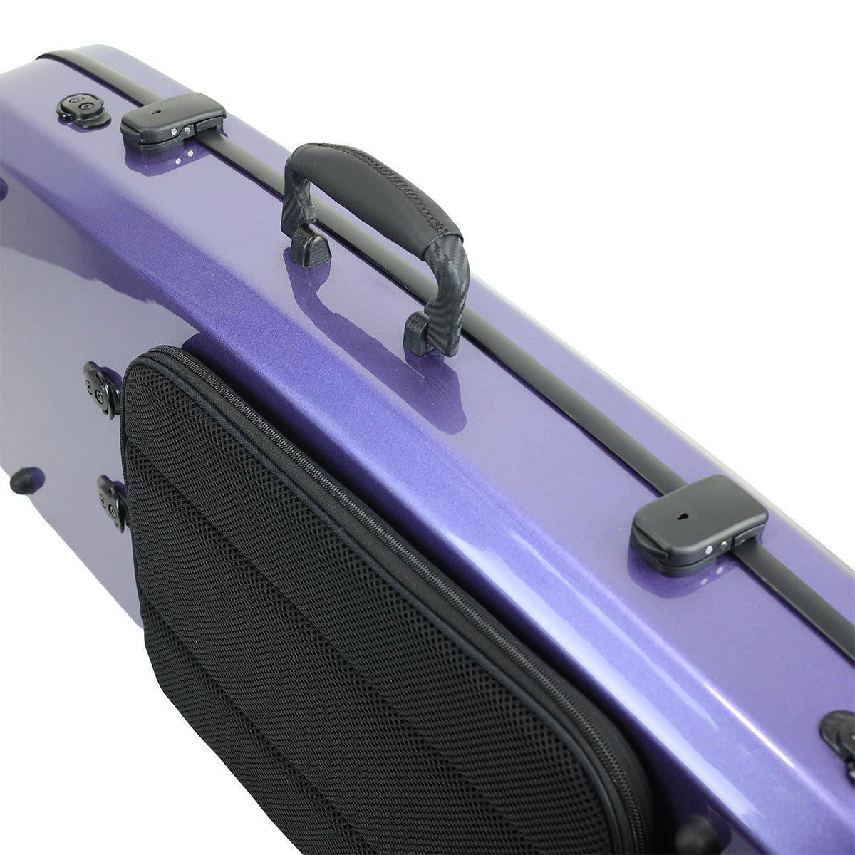 JML Carbon Fibre Adjustable 2.3 Oblong Viola Case Ocean Blue 15-16.5"