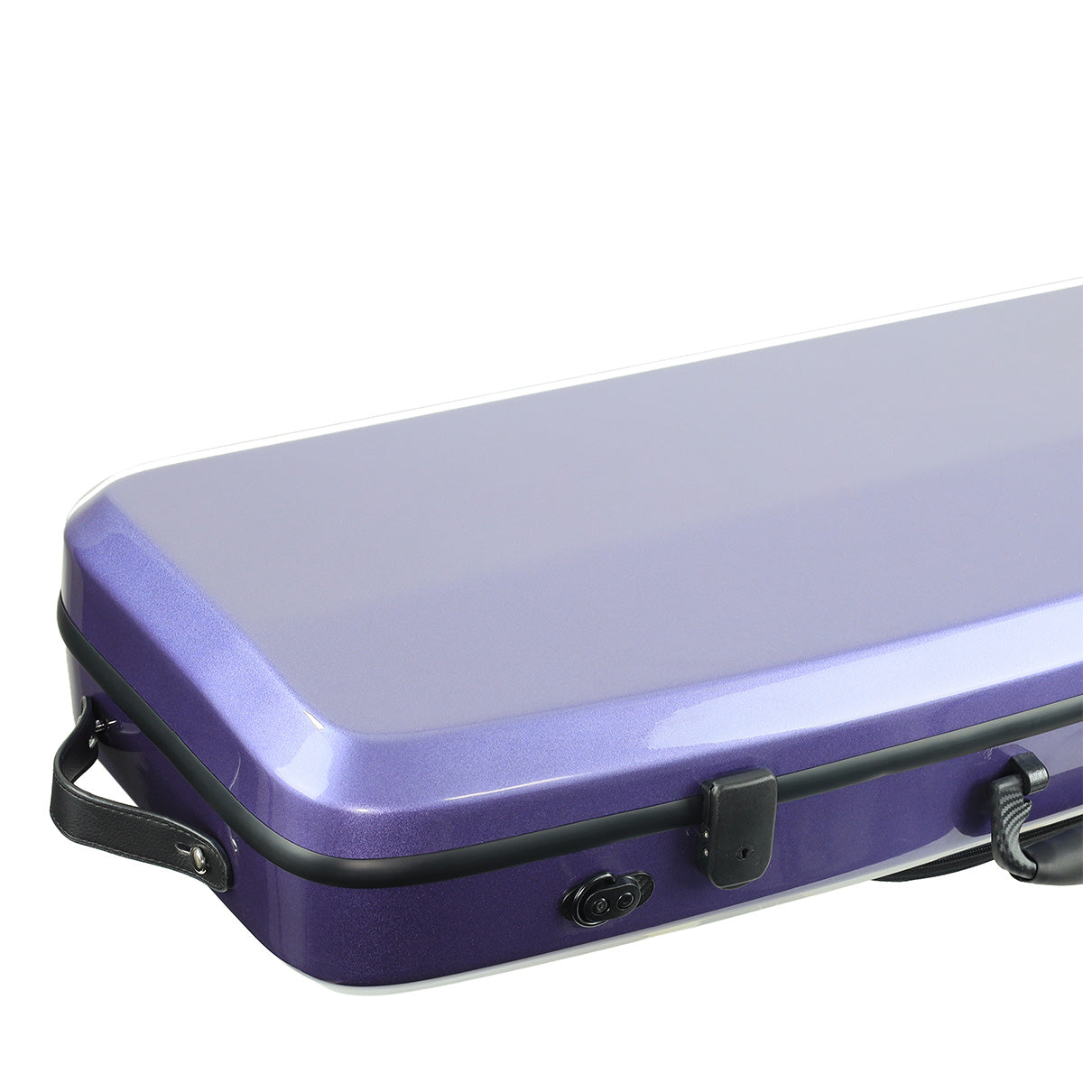 JML Carbon Fibre Adjustable 2.3 Oblong Viola Case Ocean Blue 15-16.5"